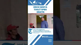 Erick Thohir Minta Semua Toilet SPBU Pertamina Gratis