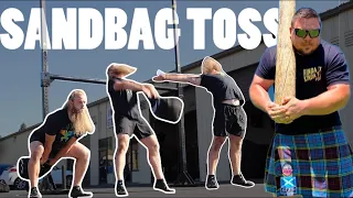 How to toss a Sandbag like a HIGHLAND GAMES PRO | Kyle Lillie & Untamed Strength