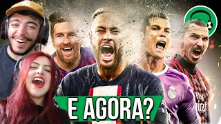 ♫ ACABOU? A CHAMPIONS SEM MESSI, CR7, NEYMAR E CIA 😭 | Paródia Someone Like You - Adele | REACT