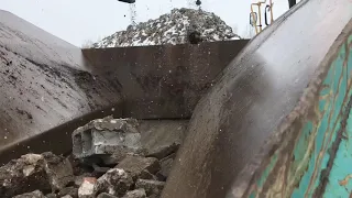 XA 400 Jaw crushing concrete