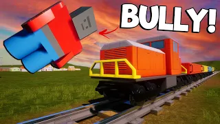 We Threw OB's Bully in Front of the Lego Train! (Brick Rigs Multiplayer Roleplay)