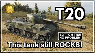 WOT Console: Forgotten Tanks - T20 as Bottom Tier in +2 MM - No Problem!