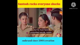 Santosh rocks Cheeta shocks 😂😂😂 madam sir entertainment 😂#santosh#madam sir