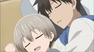 Uzaki fell asleep next to Senpai | Uzaki-chan wants to Hang Out Season 2 Episode 1