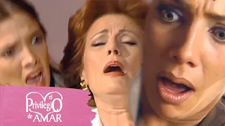 Luciana defiende a Cristina del ataque de Tamara | El privilegio de amar 2/2 | C-154 | tlnovelas