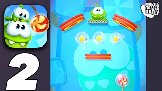 CUT THE ROPE REMASTERED Gameplay Walkthrough Part 2 - Book 2 Levels (Apple Arcade)
