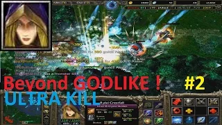 DotA 6.83d - Crystal Maiden Beyond GODLIKE ! #2  (ULTRA KILL)