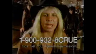 Commercial   1-900 Motley Crue Hotline