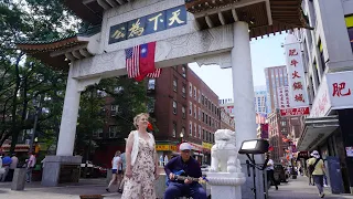 外國媽媽在美國唐人街唱鄧麗君？！發音太標準了！We threw a concert in Chinatown, Boston