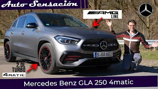 Prueba 2022 Mercedes Benz GLA 250 4matic Amg-line .  Un SUV compacto con mucha estrella.