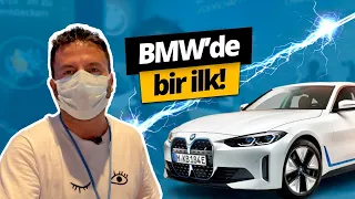 Tamamen elektrikli BMW i4’ü gördük!