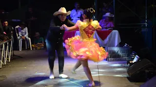 Joropo dance by Edward Duban Calderón and María Laura Blanco from Venezuela