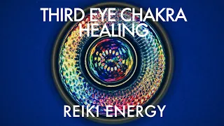 Tuning Forks & Tibetan Bowls - Third Eye Chakra Healing - Reiki Energy - 432Hz - Cymatics