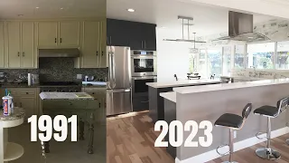 EPIC KITCHEN REMODEL ON A BUDGET II 30 YEAR OLD KITCHEN REMODEL II HOW TO REMODEL AN OLD KITCHEN