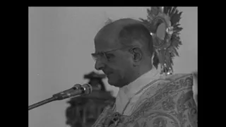 Corpus Christi Procession in Rome with Pope Paul VI [1965]