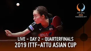 2019 ITTF Asian Cup | Day 2 Session 1