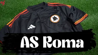 Adidas AS Roma 2023/24 Third Jersey Unboxing + Review