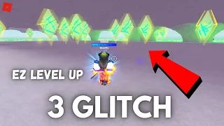 *3 GLITCH* FAST LEVEL UP [STRONGEST PUNCH] ROBLOX