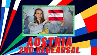 Vincent Bueno - Amen | Second Rehearsal | Austria | Eurovision 2021 reaction | Eurovision Zone