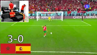 PENALTIS MARRUECOS 3-0 ESPAÑA (ELIMINADOS DEL MUNDIAL QATAR 2022) DjMaRiiO