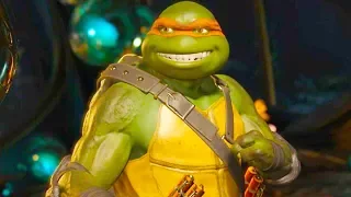 Injustice 2 PC - All Super Moves on TMNT Michelangelo 4K Ultra HD Gameplay