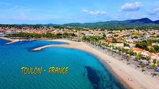 Toulon - France, Drone Footage 4k
