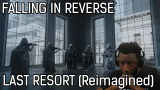TheBlackSpeed Reacts to Last Resort (Papa Roach Original & Reimagined) by Falling In Reverse!
