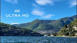 The Best Italian Songs of all Times / Lake ambience / Como Italy / Lake and Mountain View