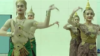 Sakka Devaraj Dance, Bunditpatanasilpa Institute Dancers, British Museum, London  22nd Feb 2018