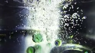 GoPro Hero3 Black, Slow Motion 240fps (wvga), marbles under water in the kitchen sink, HD..