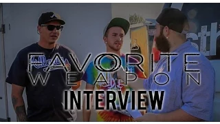 Favorite Weapon (Ex - Woe, Is Me) Interview | Sixty Saragossa In Detail