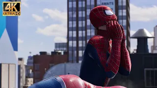 The Amazing Spider-Man Suits Vs Sandman (New Game+) - Marvel’s Spider-Man 2 PS5 (4K60FPS)