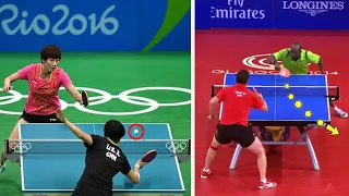 Table Tennis Rallies - If Were Not Filmed, Nobody Would Believe [HD]
