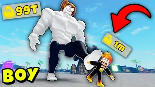 Я НАШЁЛ УЧЕНИКА! НО ОН СТАЛ ЗЛЫМ... Muscle Legends Roblox