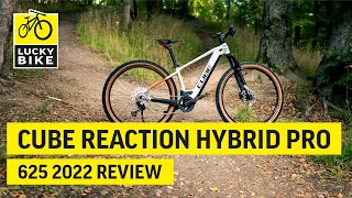 CUBE REACTION HYBRID PRO 625 2022 REVIEW | Klasse E-MTB für Offroad-Ausflüge und sportliche Touren!