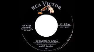 1958 Mario Lanza - Arrivederci Roma (English-language 45 version)