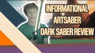 Informational Artsaber Mandalorian Darksaber Review | Lightsaber Review