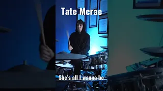 She’s all I wanna be - Tate McRae - Drum Cover #shorts #drums #tatemcrae