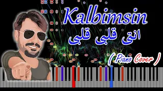 @Cilgindondurmaci  - Kalbimsin - Piano Tutorial | انتى قلبى قلبى - جلغن دندرمجي - نواختن با پیانو