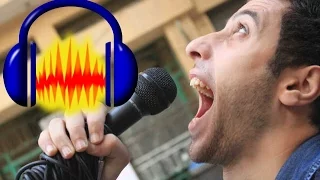 طريقة فصل الصوت عن الموسيقي للأغاني (كاريوكي)برنامج أوداسيتي Audacity Karaoke