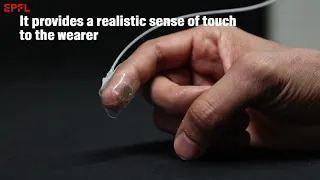 Artificial skin could help rehabilitation and enhance virtual reality