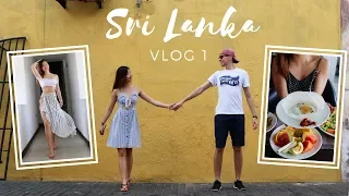 WHAT WE EAT & DO IN SRI LANKA! TRAVEL VLOG 1 (Bentota, Galle)