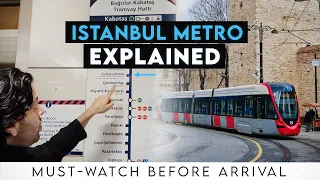 🇹🇷 Istanbul Public Transport Guide & Map Explained - Metro Routes, Taksim to Sultan Ahmet & More