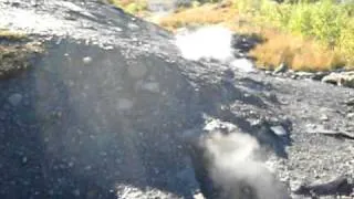 The burning ground of Centralia, Pennsylvania