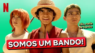 Luffy, Zoro e Nami LUTANDO JUNTOS pela primeira vez! | ONE PIECE: A Série | Netflix Brasil