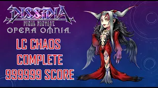 Dissidia FF Opera Omnia JP - Ultimecia LC CHaos Complete 999999 Score