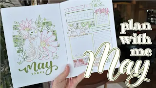 MAY 2023 PLAN WITH ME | Magical Spring Sphynx Cat Theme