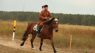 Тренировка Венгерской башни,Рейд  #horsebackarchery