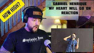 GABRIEL HENRIQUE - MY HEART WILL GO ON (VOCALIST FROM UK REACTS)