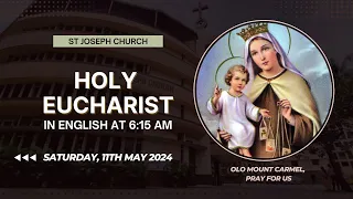 Daily Live Holy Eucharist | Holy Mass @ 6:15 am, Sat 11th May 2024, St Joseph Church, Mira Road